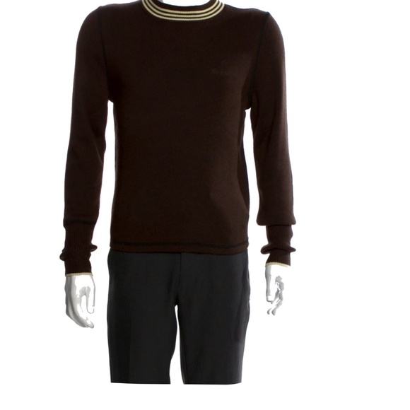 adidas × Wales Bonner Brown Knit Sweater - Picture 3 of 6